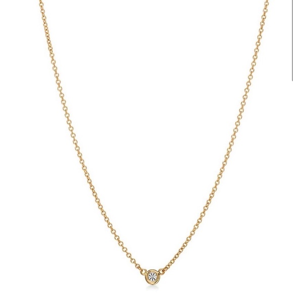 Tiffany & Co. Yard 18K Gold Diamond Necklace - Picture 1 of 3
